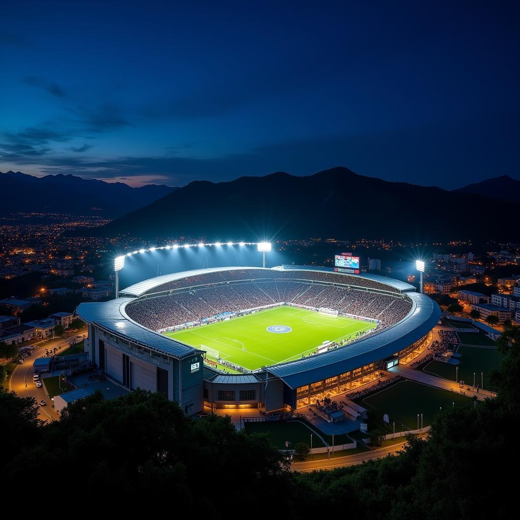 Lagoa Stadium về đêm