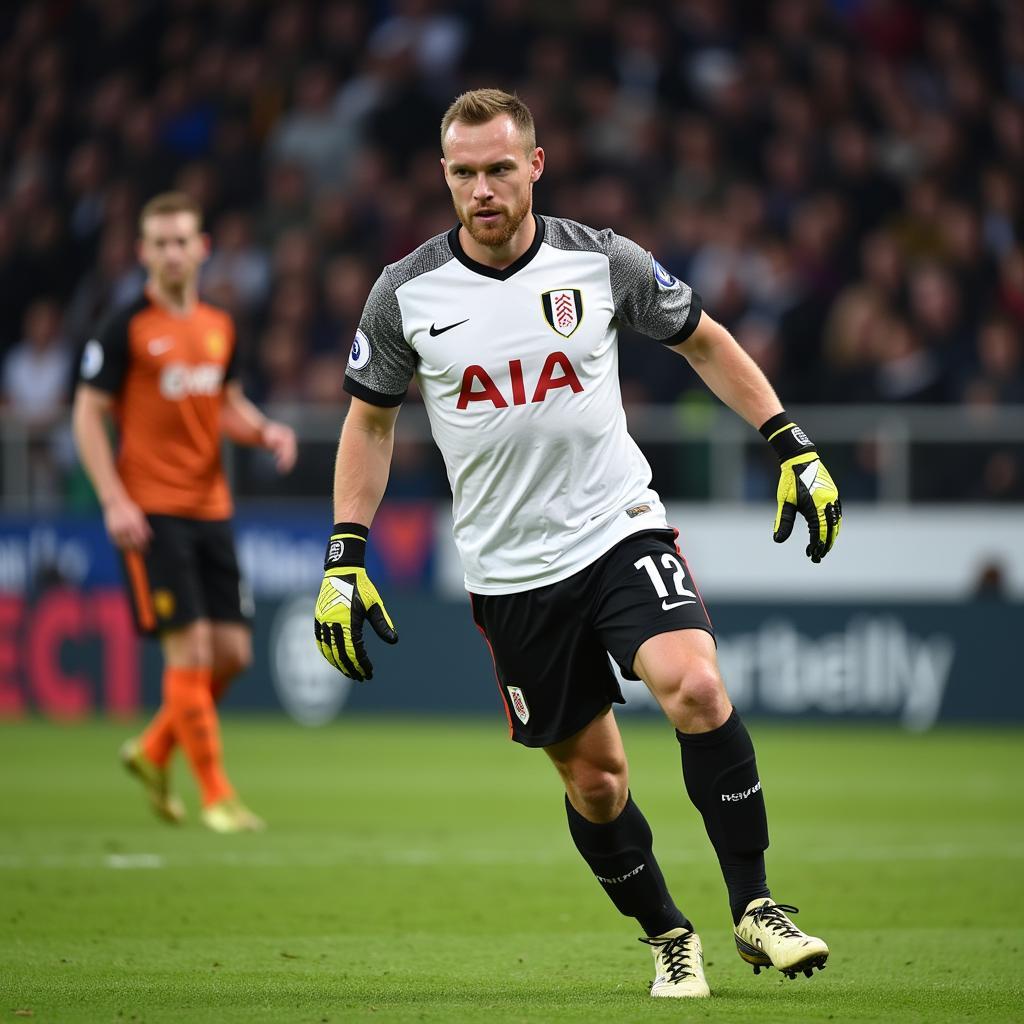 Bernd Leno trong màu áo Fulham