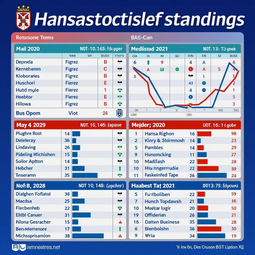 Lịch sử bảng xếp hạng FC Hansa Rostock