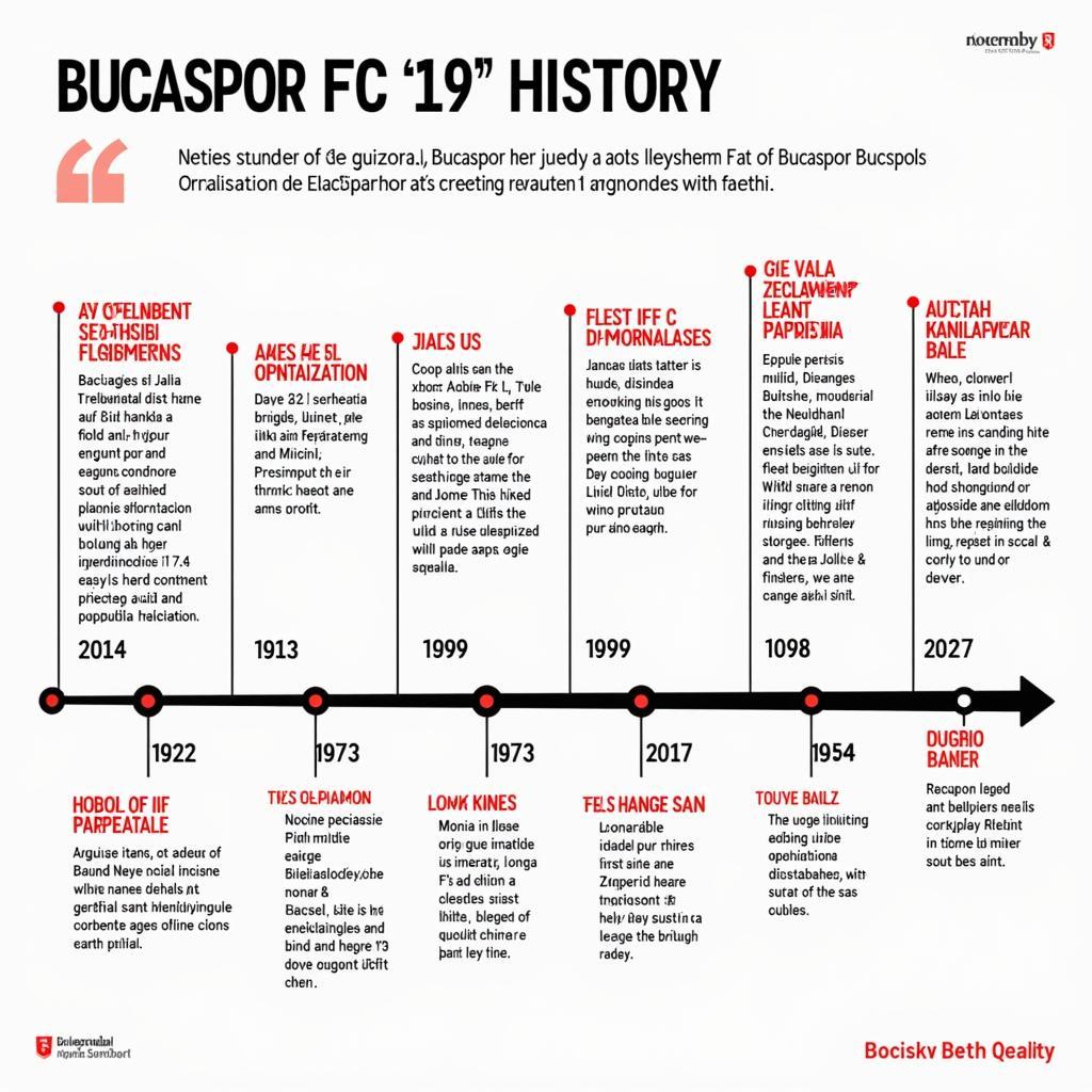 Lịch sử hình thành và phát triển của Bucaspor FC