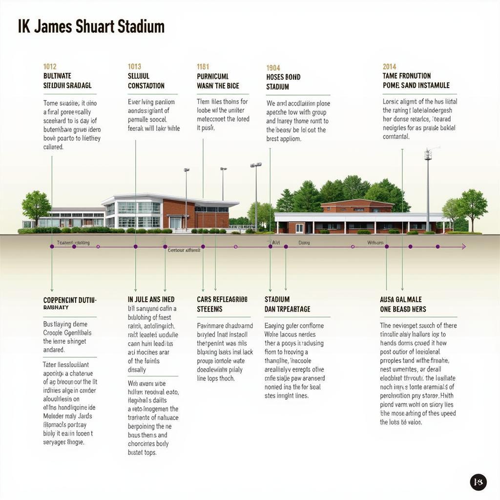 Lịch sử James Shuart Stadium