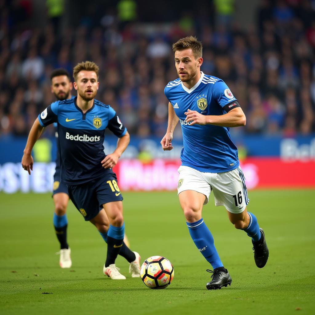Lucas Bergvall in action as an attacking midfielder