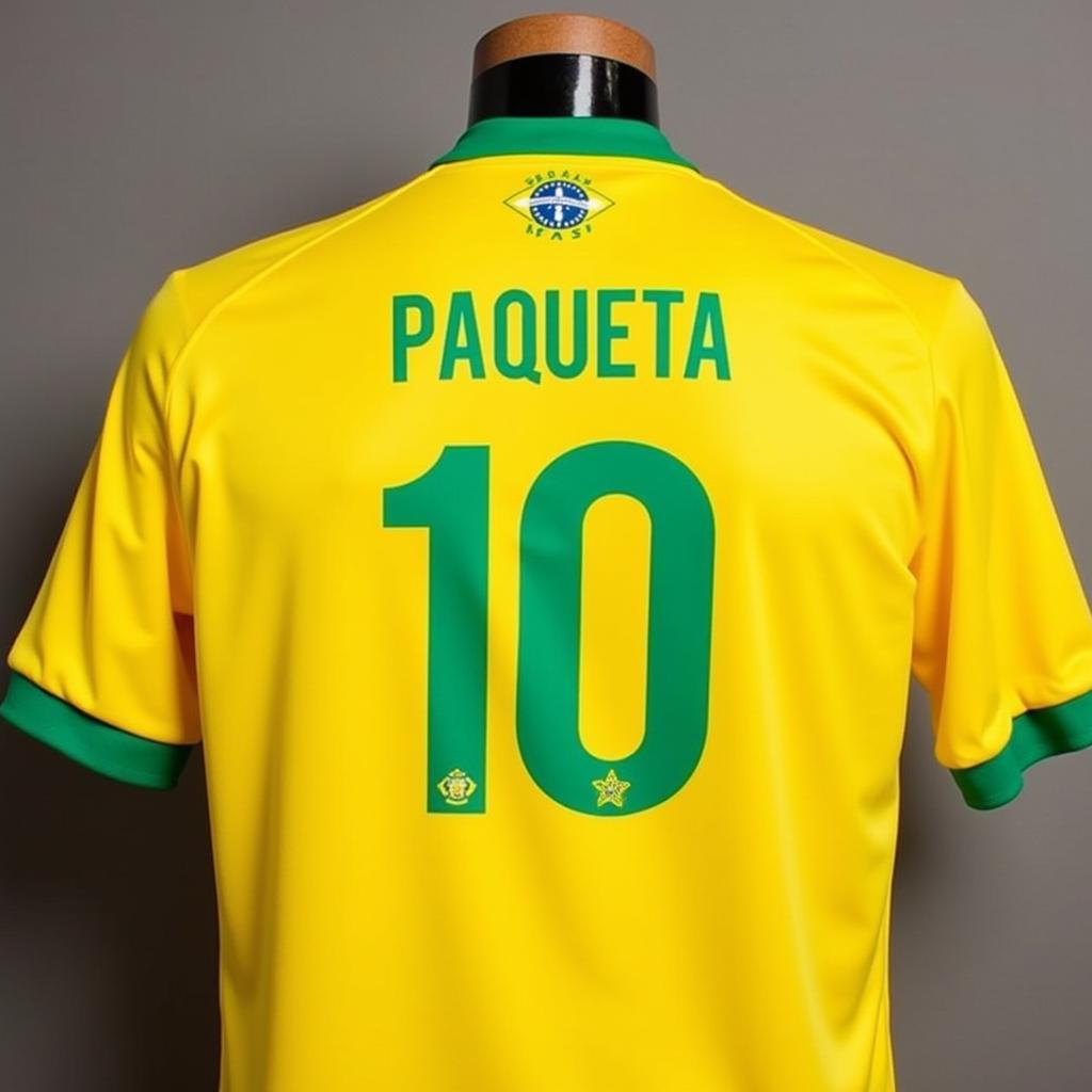 Áo đấu Lucas Paqueta Brazil chính thức