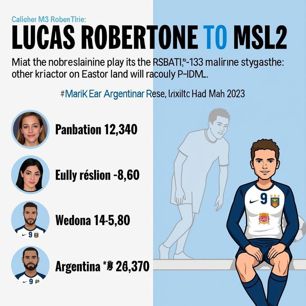 Hành trình của Lucas Robertone từ Argentina đến MLS: Từ những bước chân đầu tiên trên sân cỏ quê nhà đến việc chinh phục giải đấu hàng đầu Bắc Mỹ.