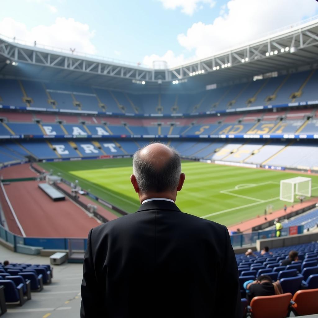 Luis Florentino và Sân Bernabéu