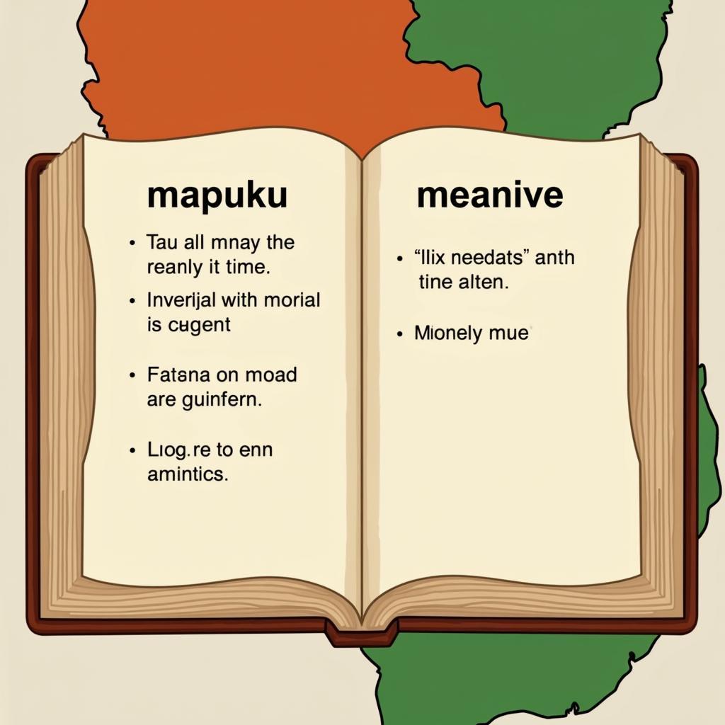 Ý nghĩa và nguồn gốc của từ Mapuku