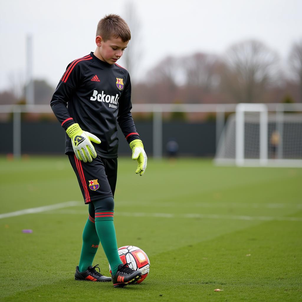 Marcin Bulka khởi nghiệp tại FCB Escola Varsovia