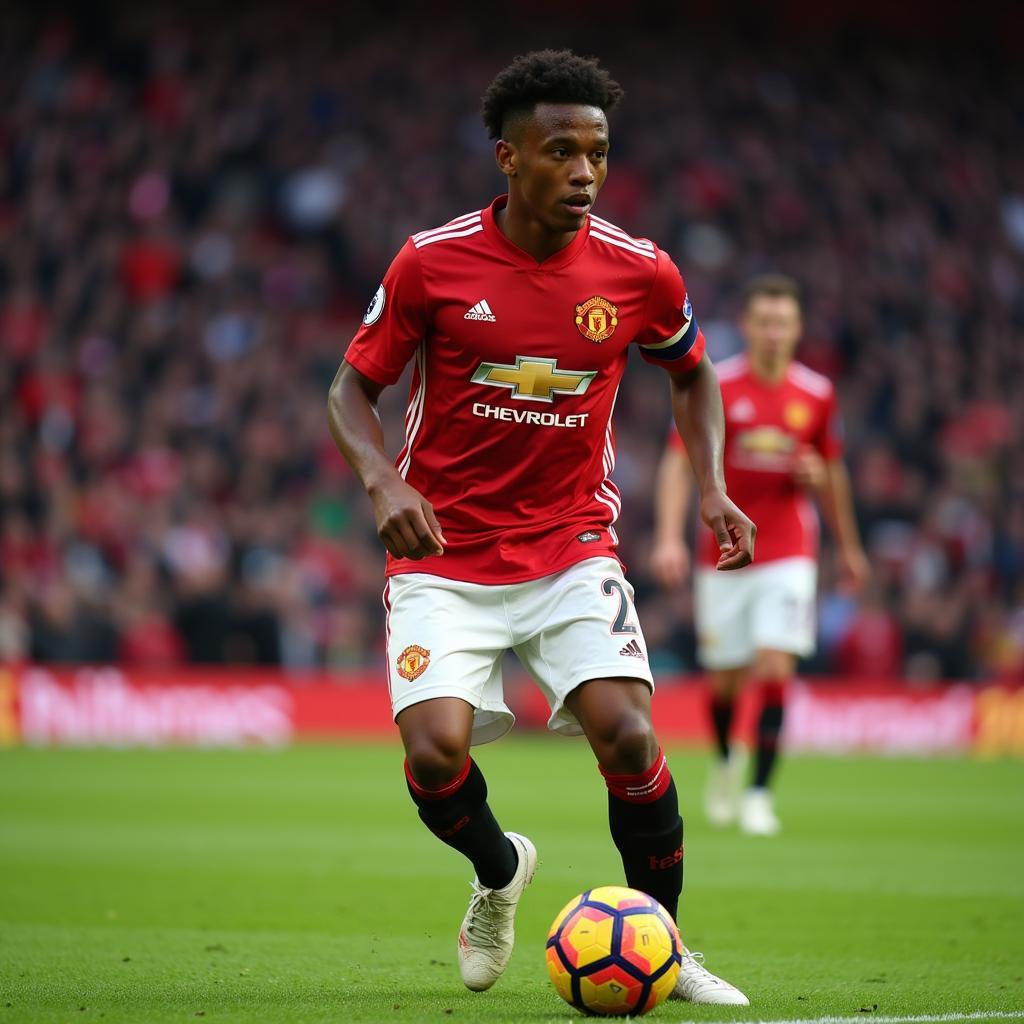 Matty Willock trong màu áo Manchester United