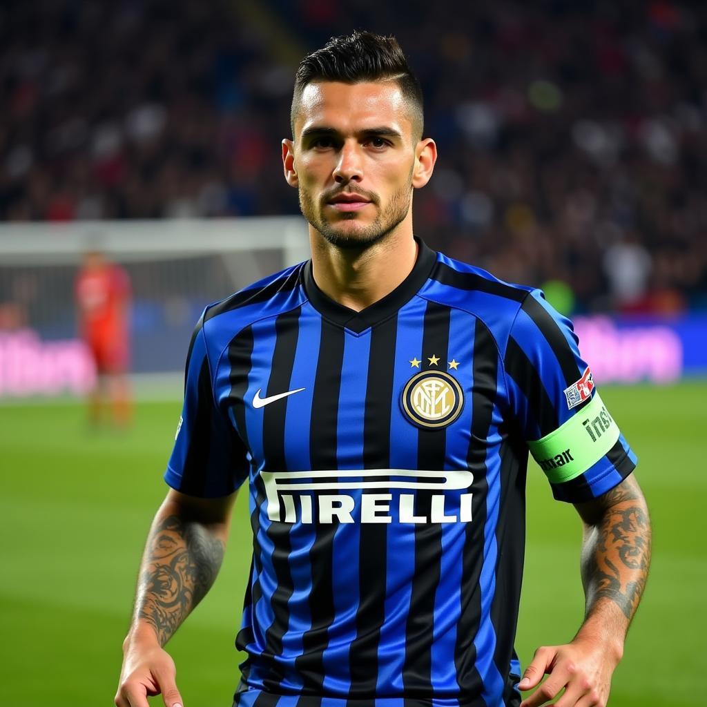 Mauro Icardi khoác áo Inter Milan