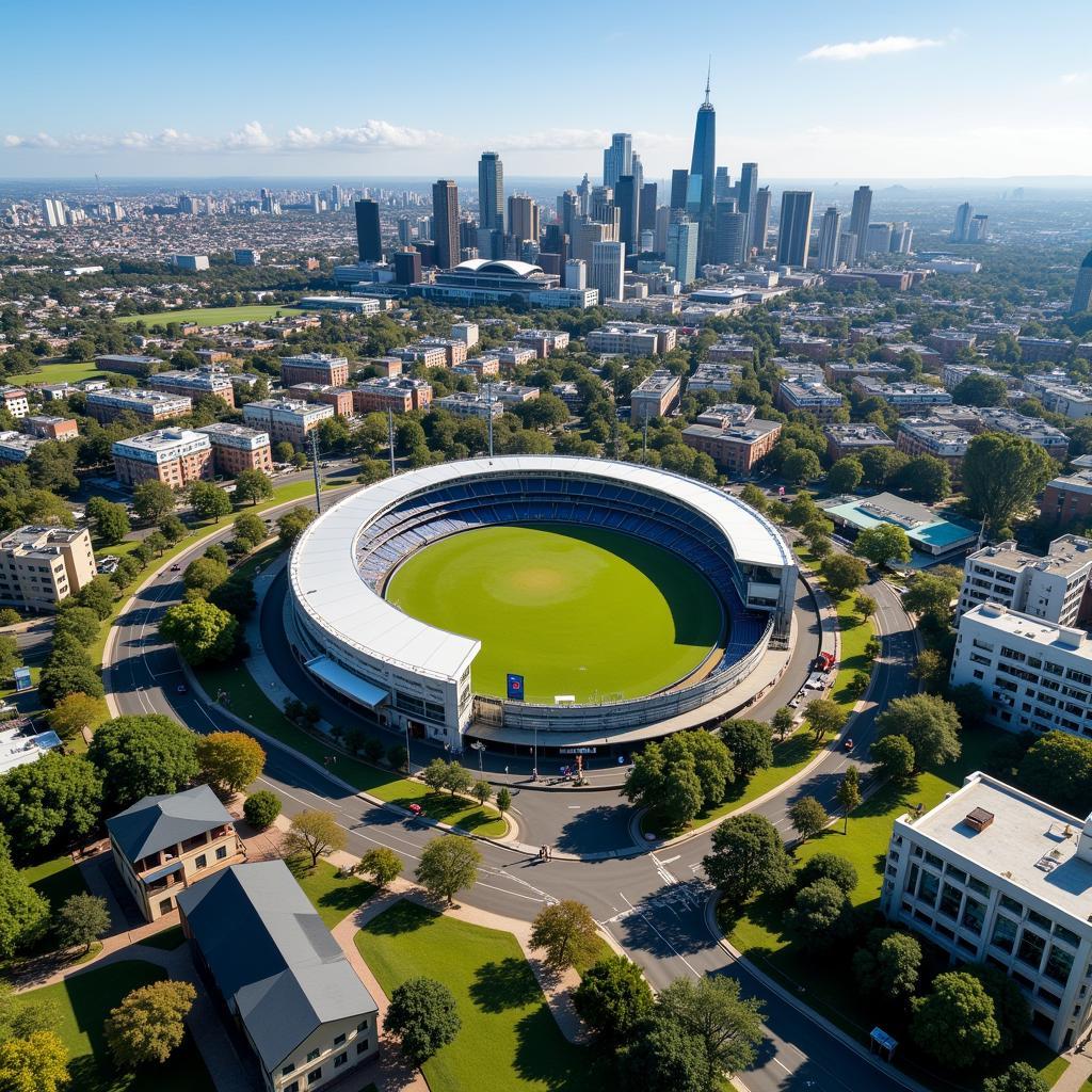 Melbourne Cricket Ground: Khu vực bên ngoài sân vận động