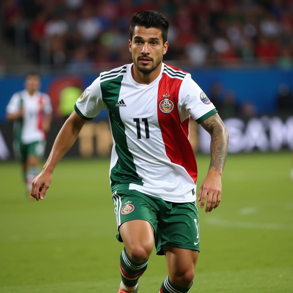 Miguel Samudio thi đấu cho Club América