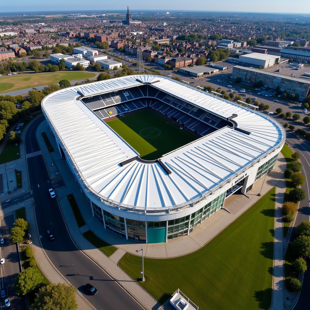 MKM Stadium Aerial View