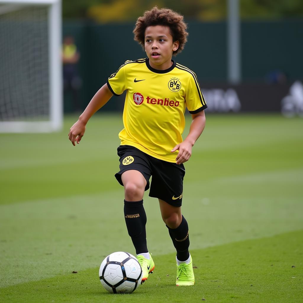 Mustafa Amini thời kỳ thi đấu cho Borussia Dortmund