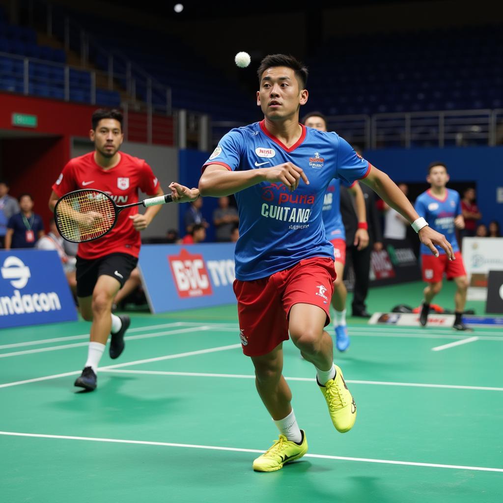 Néstor Vidrio Thi Đấu Trong Màu Áo CLB Nam Định