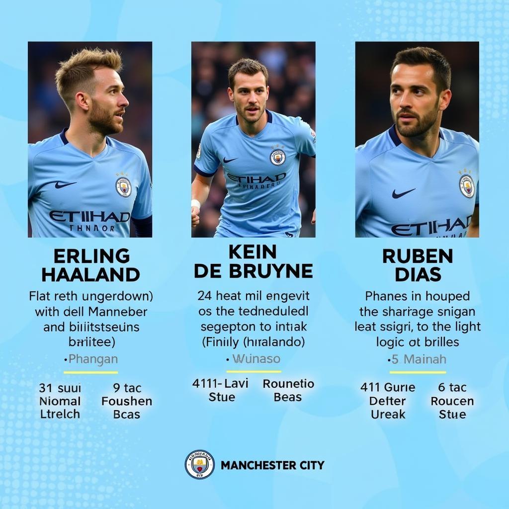 Những ngôi sao sáng giá của Man City