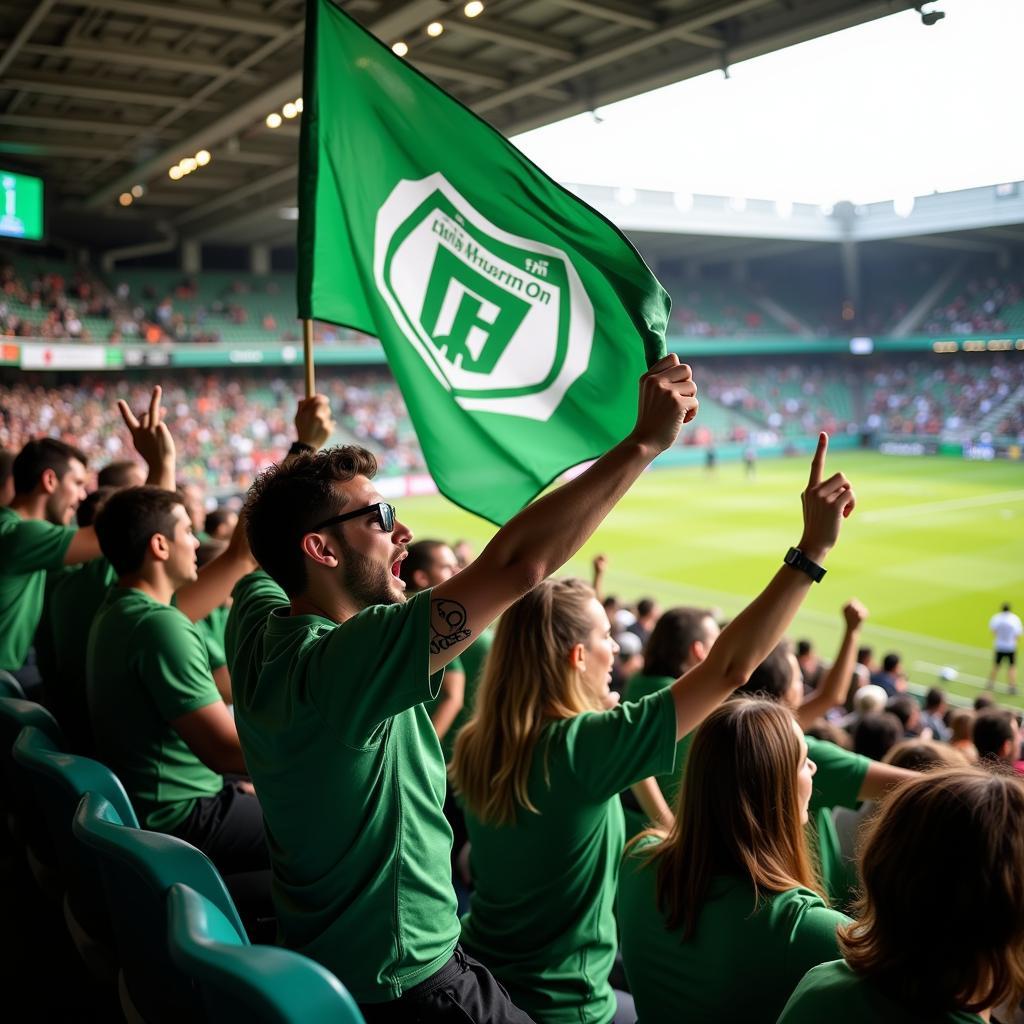 Người hâm mộ Austin FC trên khán đài