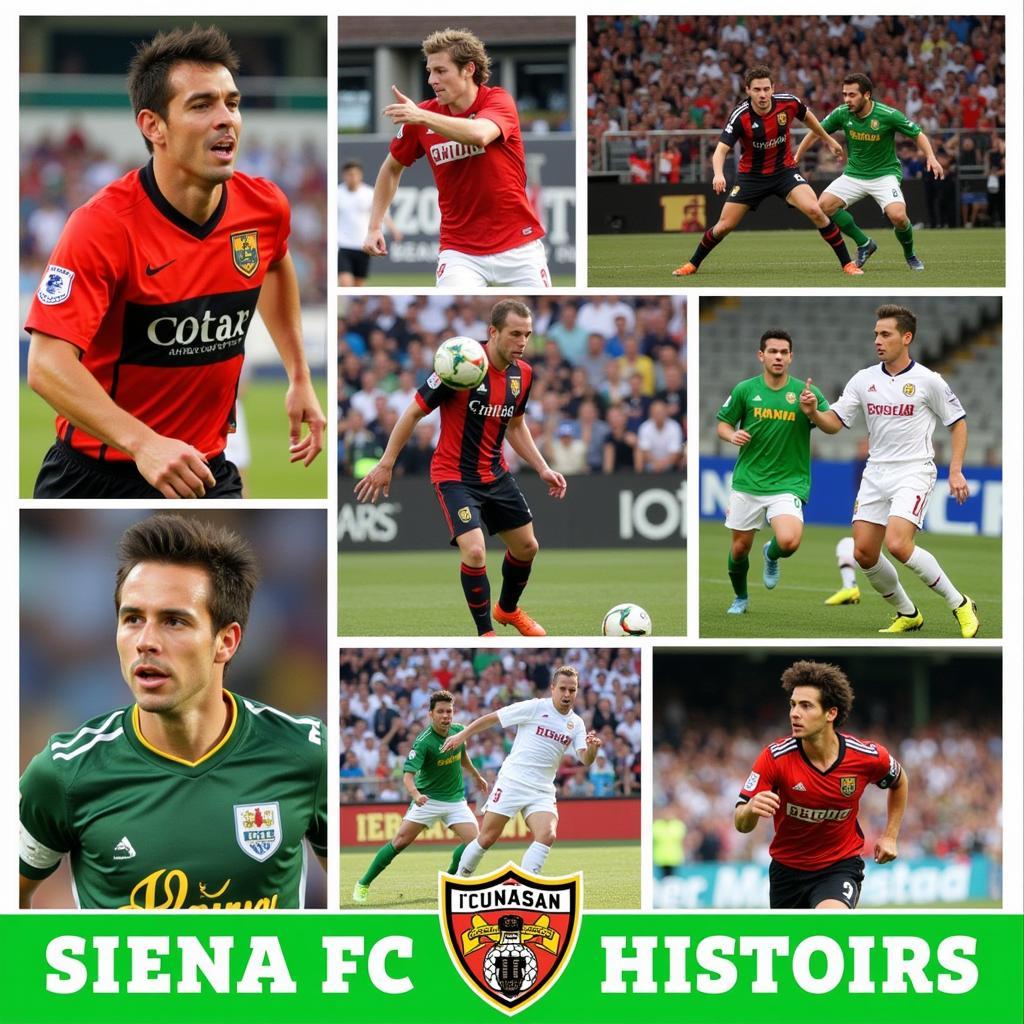 Những ngôi sao sáng của Siena FC qua các thời kỳ