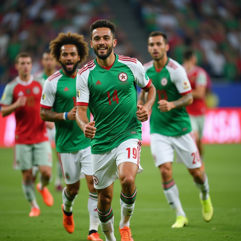 Noah Lahmadi tương lai bóng đá Algeria