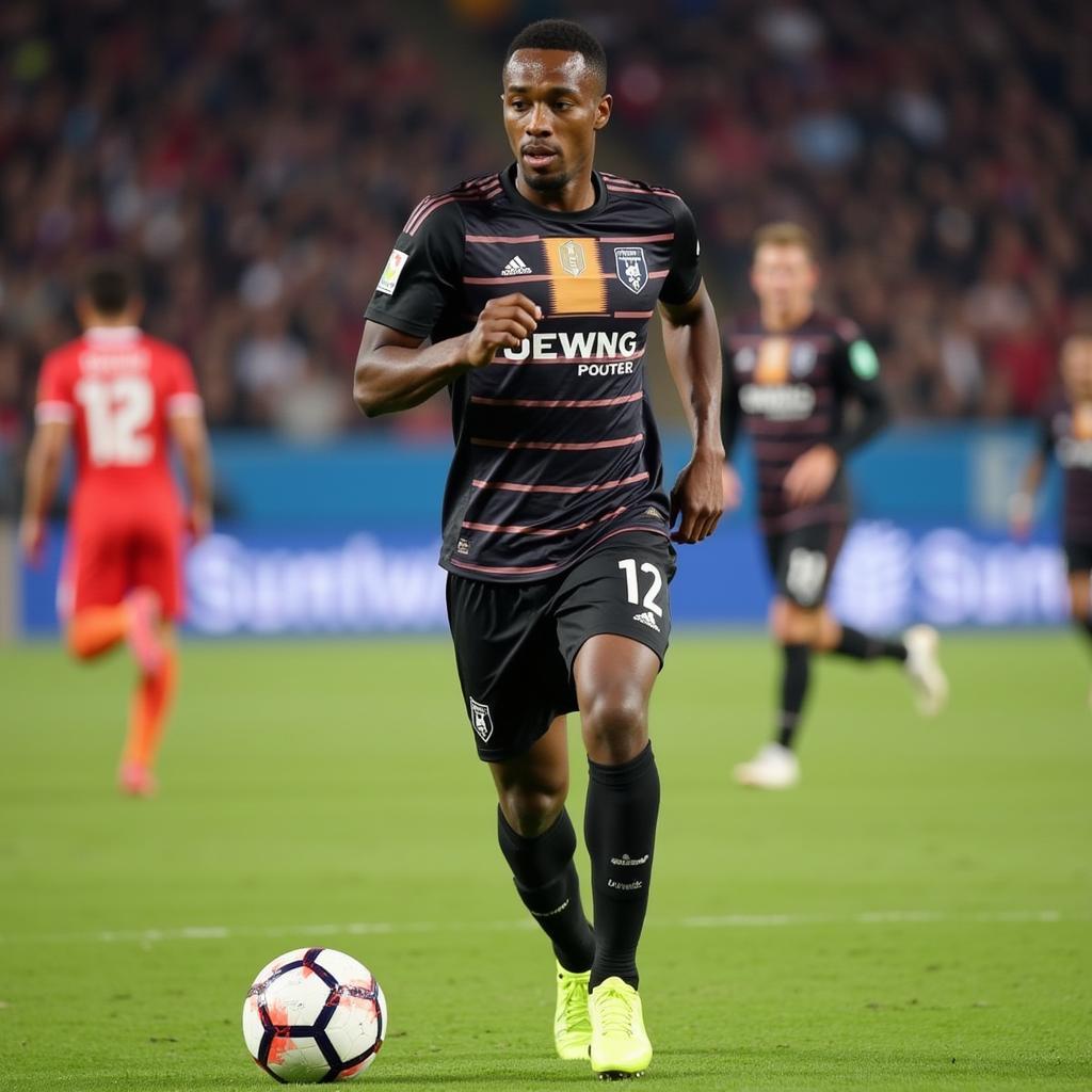 Olivier Mbaizo trong màu áo Philadelphia Union