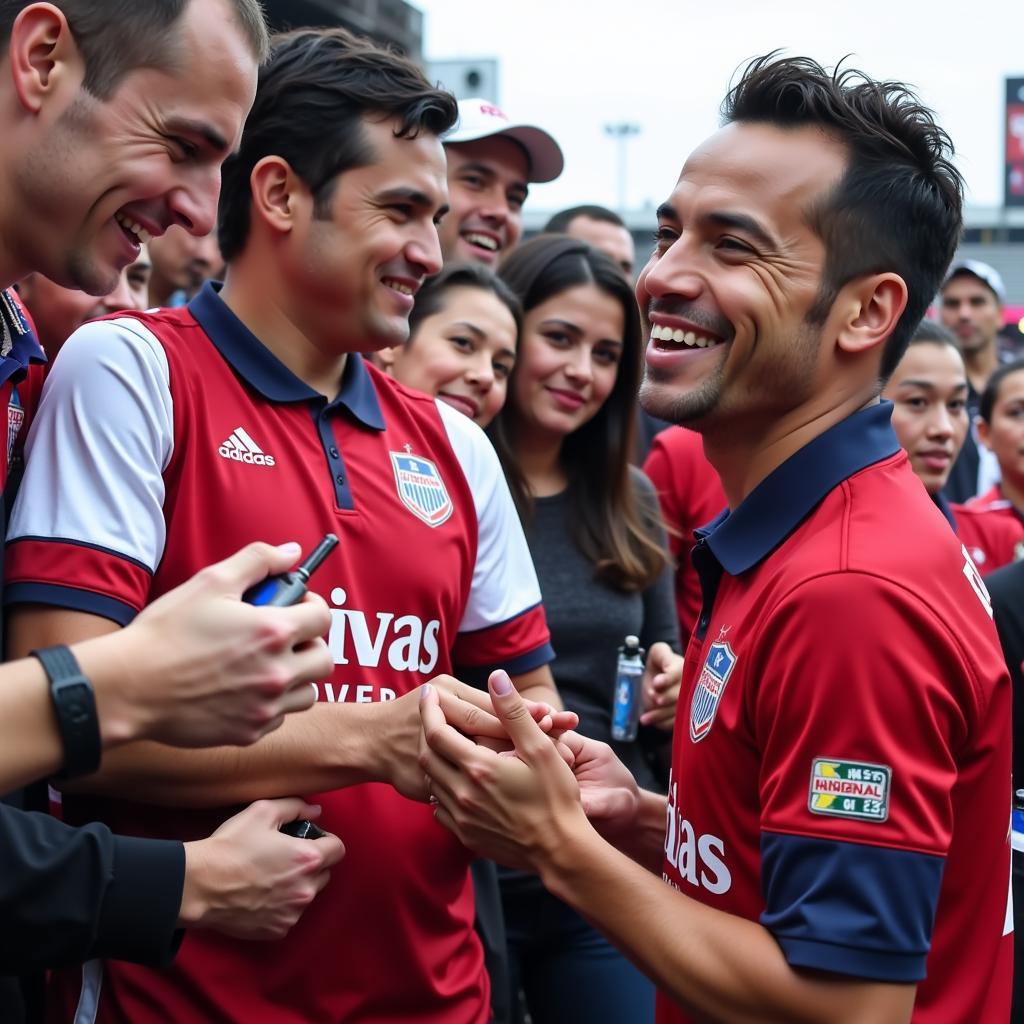Omar Bravo Ký Tặng Người Hâm Mộ