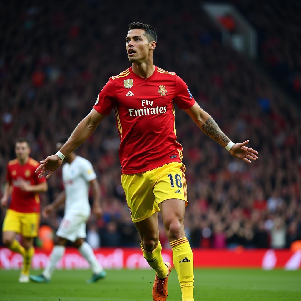 Cristiano Ronaldo thể hiện tinh thần thép Ouzy See