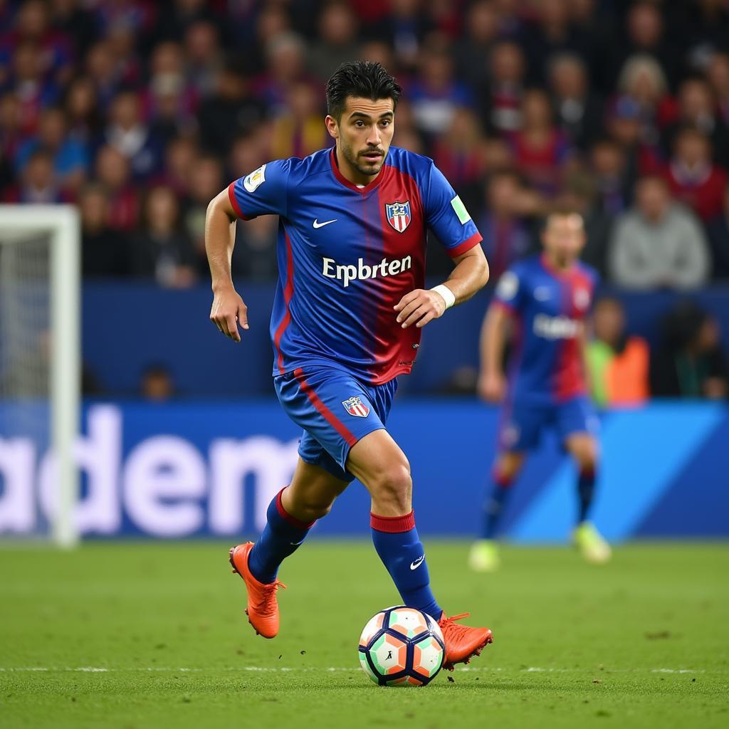 Paco Palencia thi đấu cho Espanyol