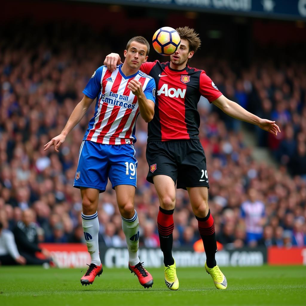 Peter Crouch in action for Stoke City