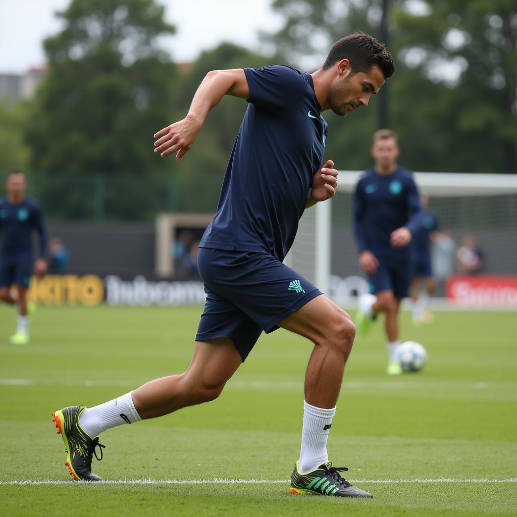 Cristiano Ronaldo chia sẻ bí quyết phòng ngừa chấn thương trong bóng đá.