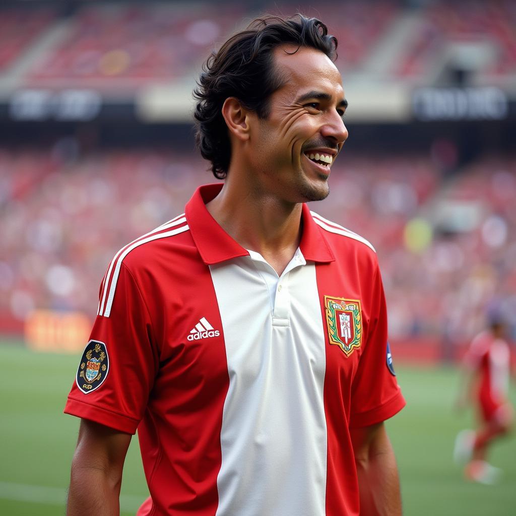 Piero Quispe khoác áo đội tuyển quốc gia Peru.