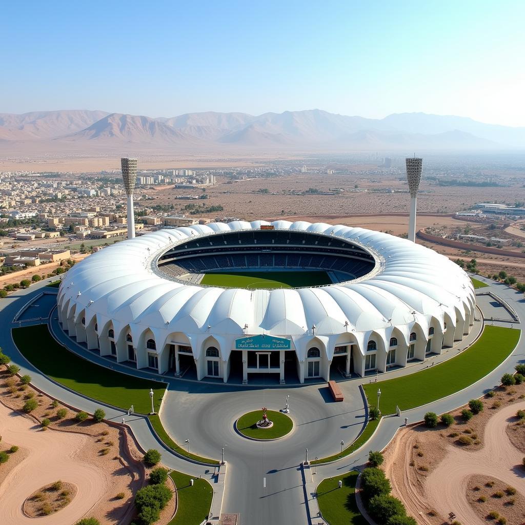 Prince Abdullah Al Faisal Stadium Exterior