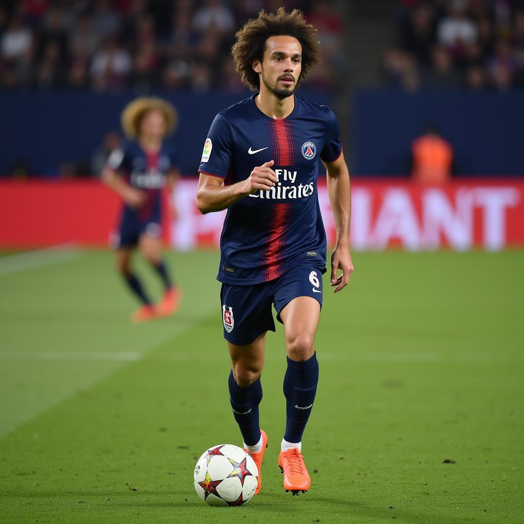 Rabiot số 6 tại PSG