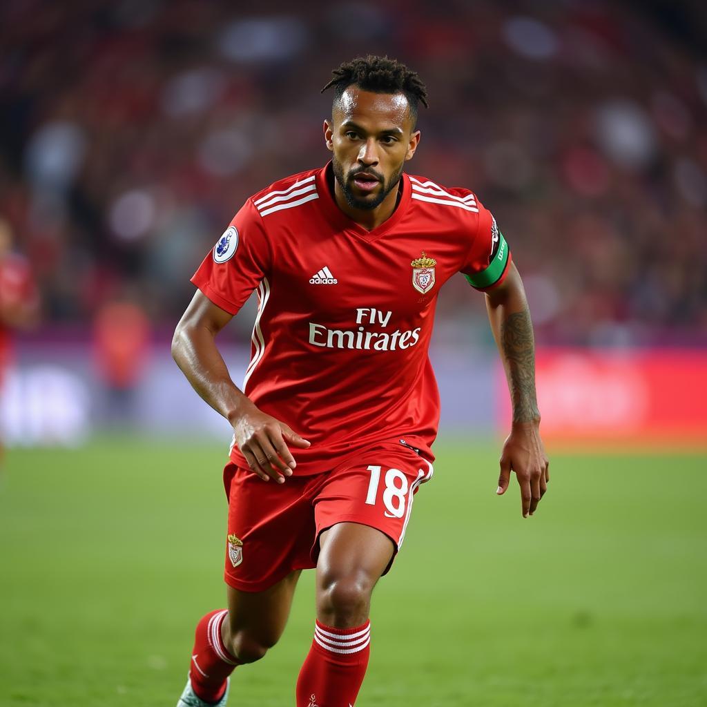 Ricardo Pereira trong màu áo Benfica