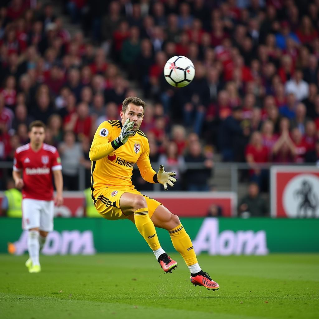 Ron-Robert Zieler trong màu áo Hannover 96