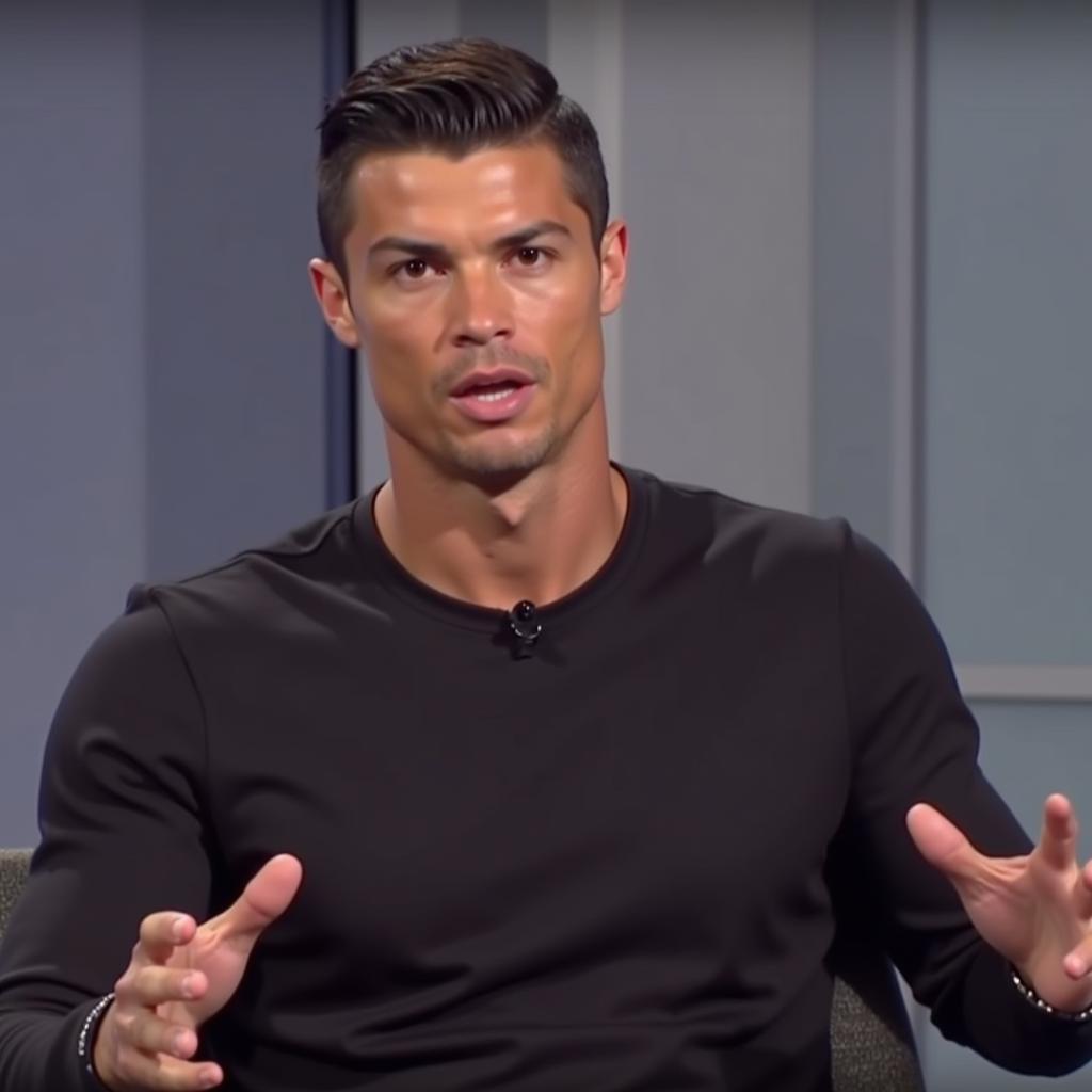 Ronaldo chia sẻ về sipic