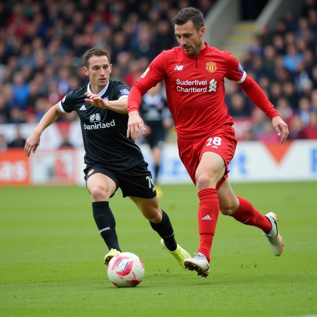 Ross Draper thi đấu cho Kidderminster Harriers