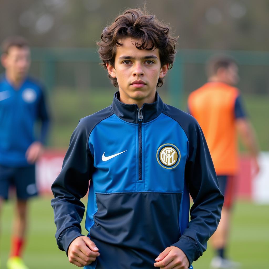 Samuele Longo khởi nghiệp tại Inter Milan