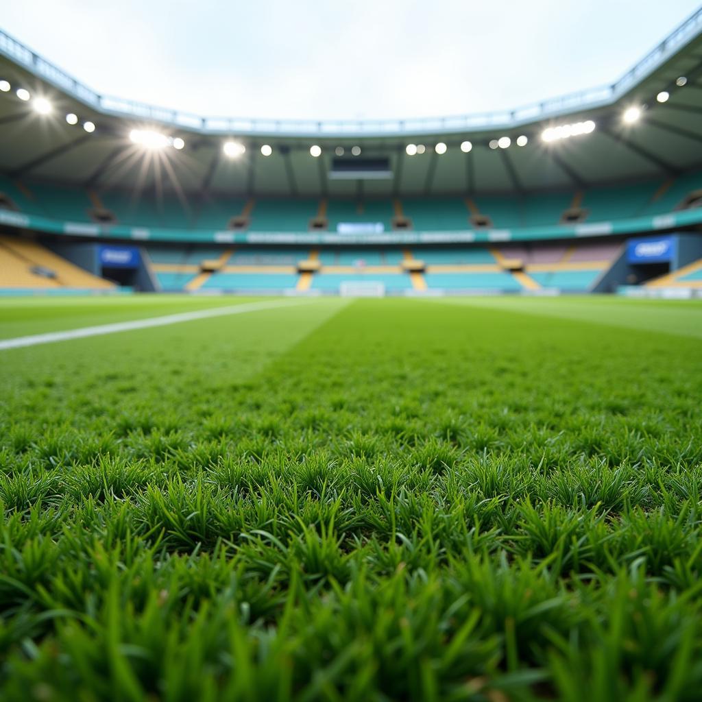 Mặt sân cỏ chất lượng cao tại Bunyodkor Stadium