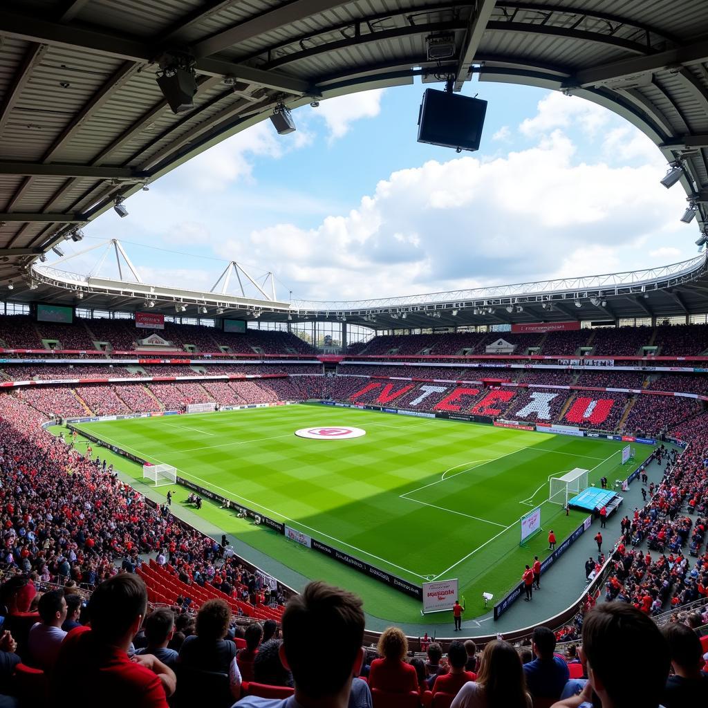 Sân nhà Lerkendal Stadion của Rosenborg B.K.