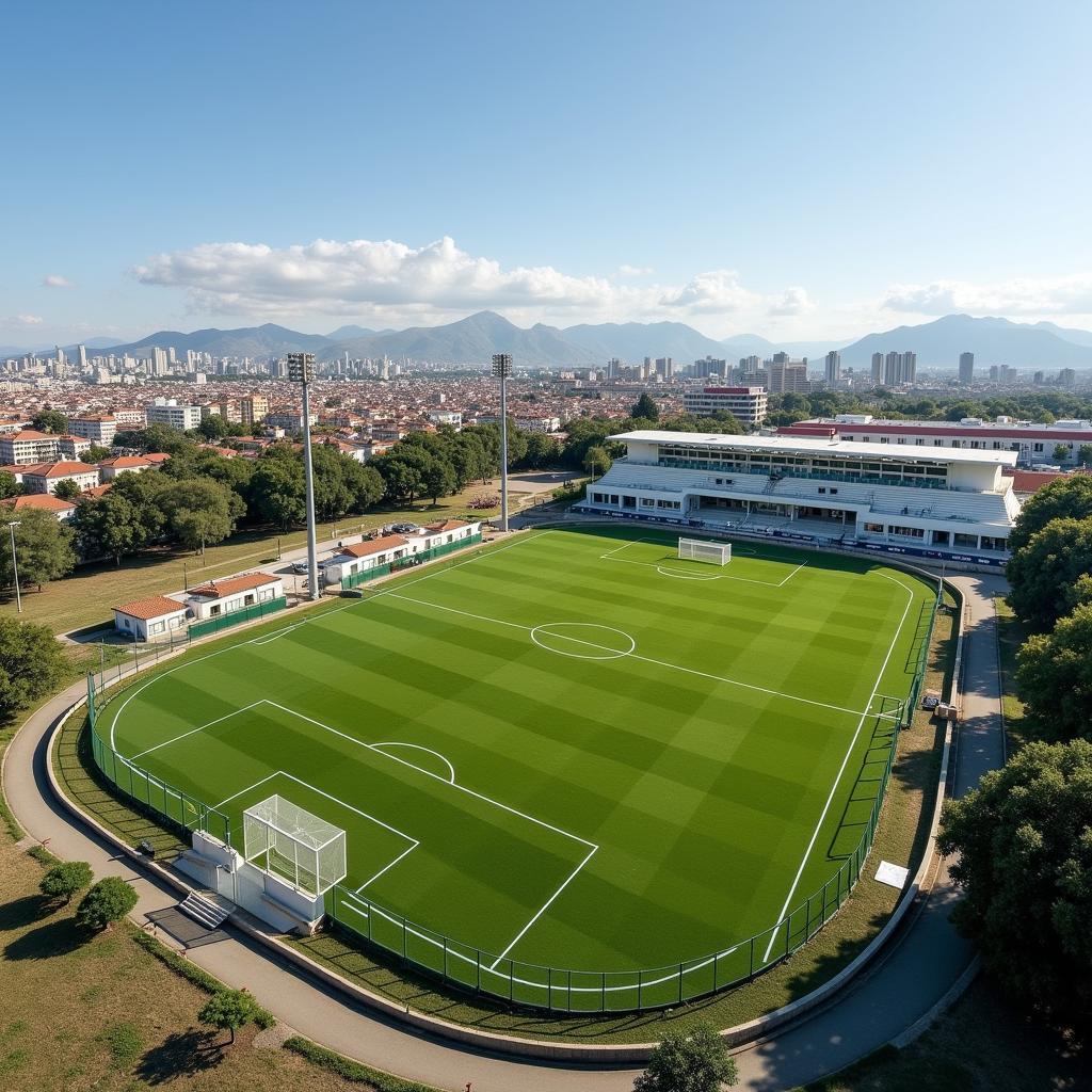 Sân tập của Real Madrid tại Ciudad Deportiva