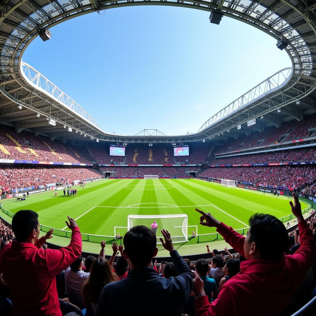 Sự kiện tại sân vận động Asiad Busan