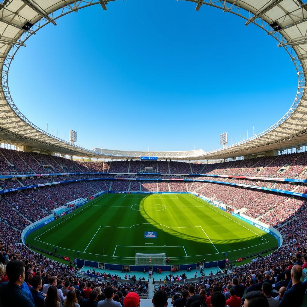 Toàn cảnh sân vận động Azadi Stadium Tehran