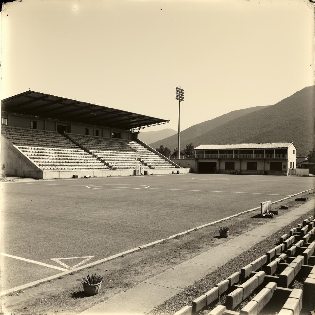 Hình ảnh Bastia Stadium từ những ngày đầu thành lập