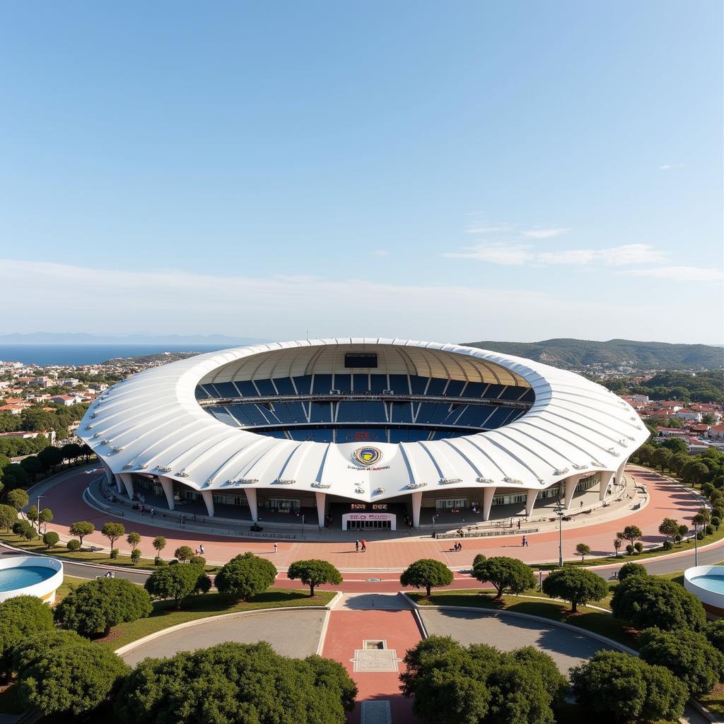 Kiến trúc độc đáo của sân vận động Estadio do Algarve
