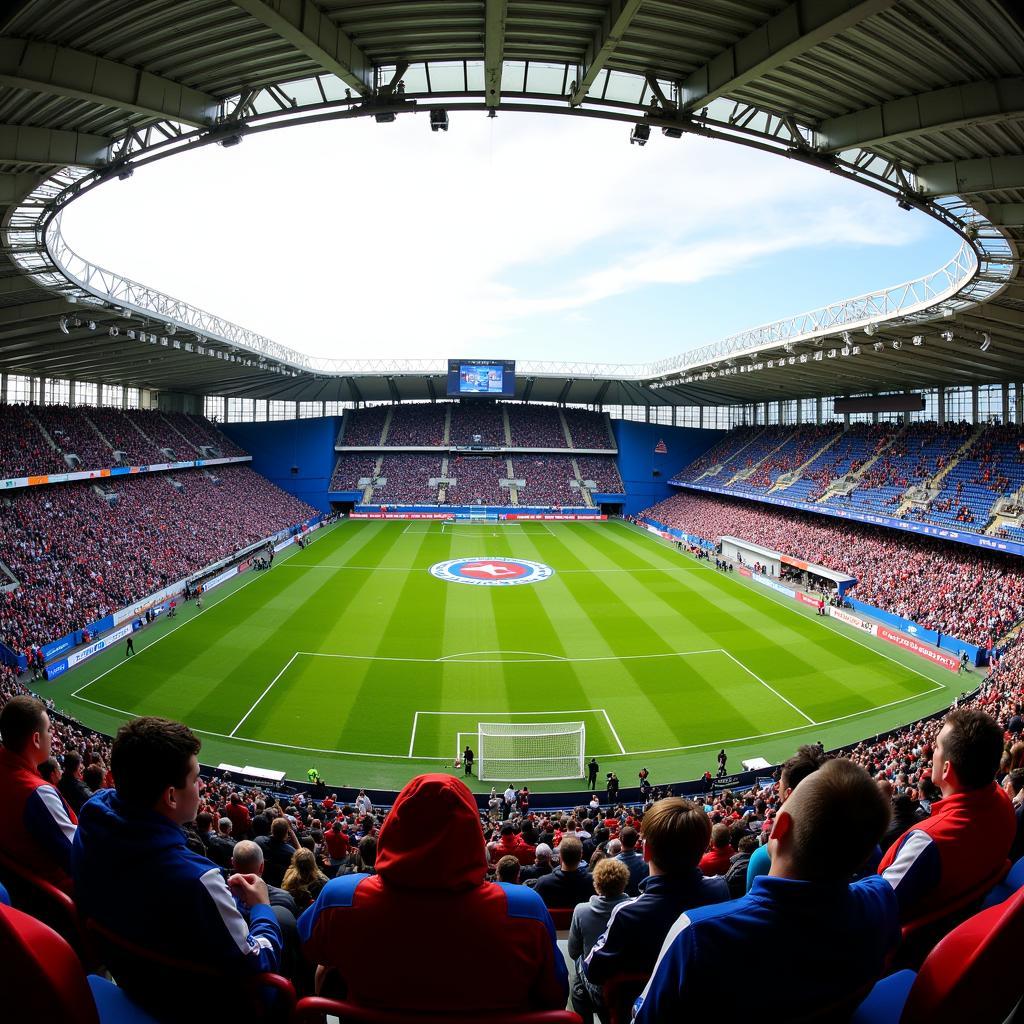 Sân vận động Gewiss Stadium của Atalanta Bergamo