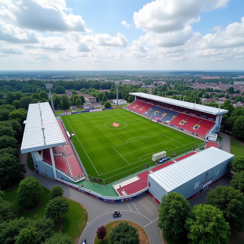 Toàn cảnh sân vận động Lommel SK Stadium