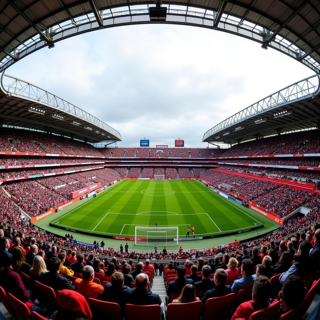 Sân vận động Steigerwaldstadion của Erfurt RWE