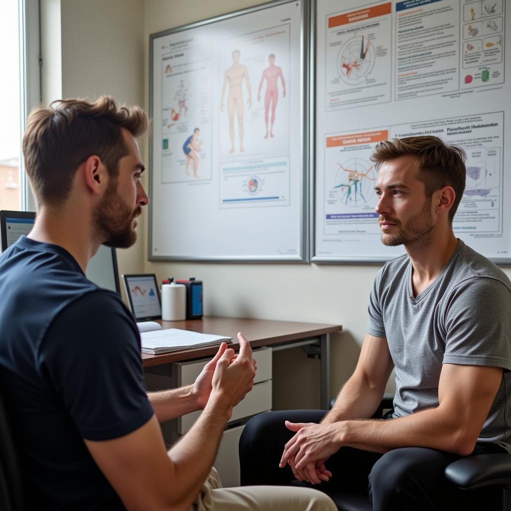 Sergiy Nesterenko MD tư vấn sức khỏe vận động viên
