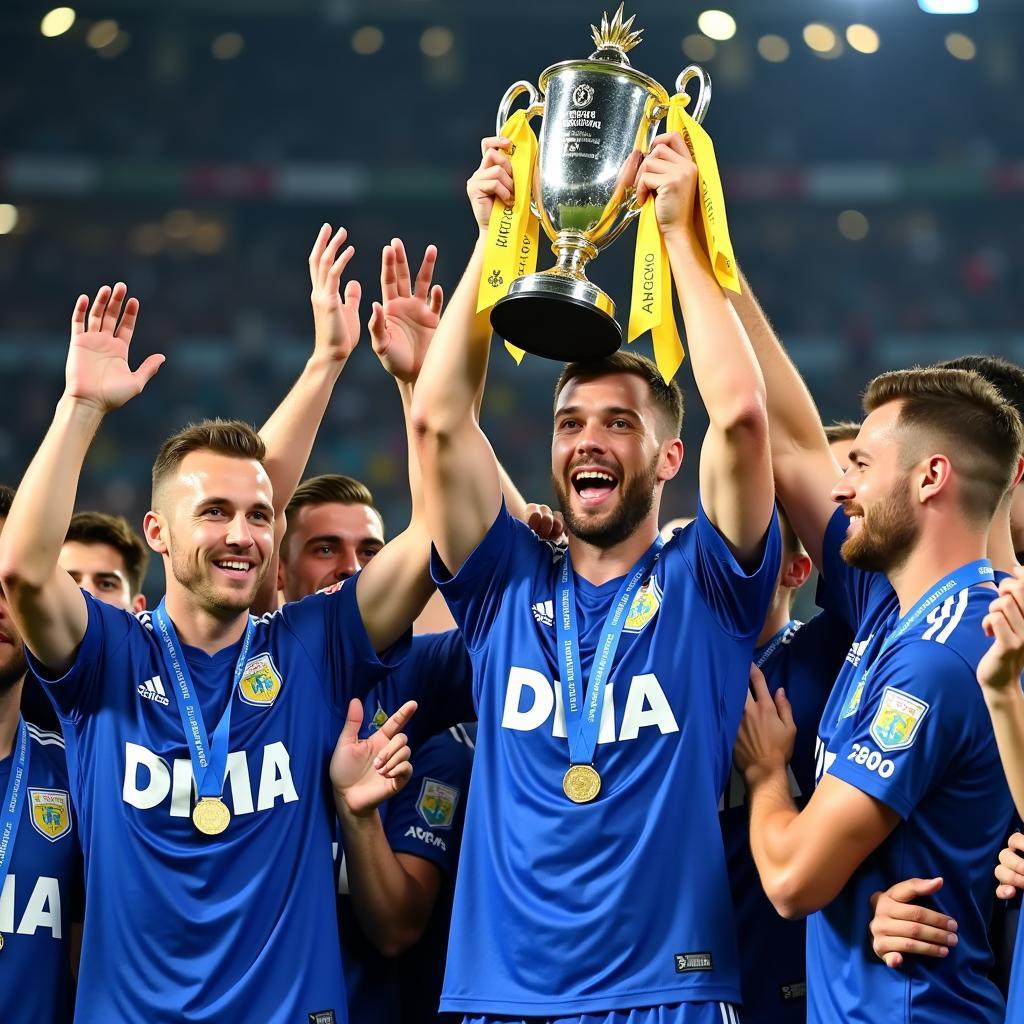 Serhiy Sydorchuk nâng cao danh hiệu cùng Dynamo Kyiv