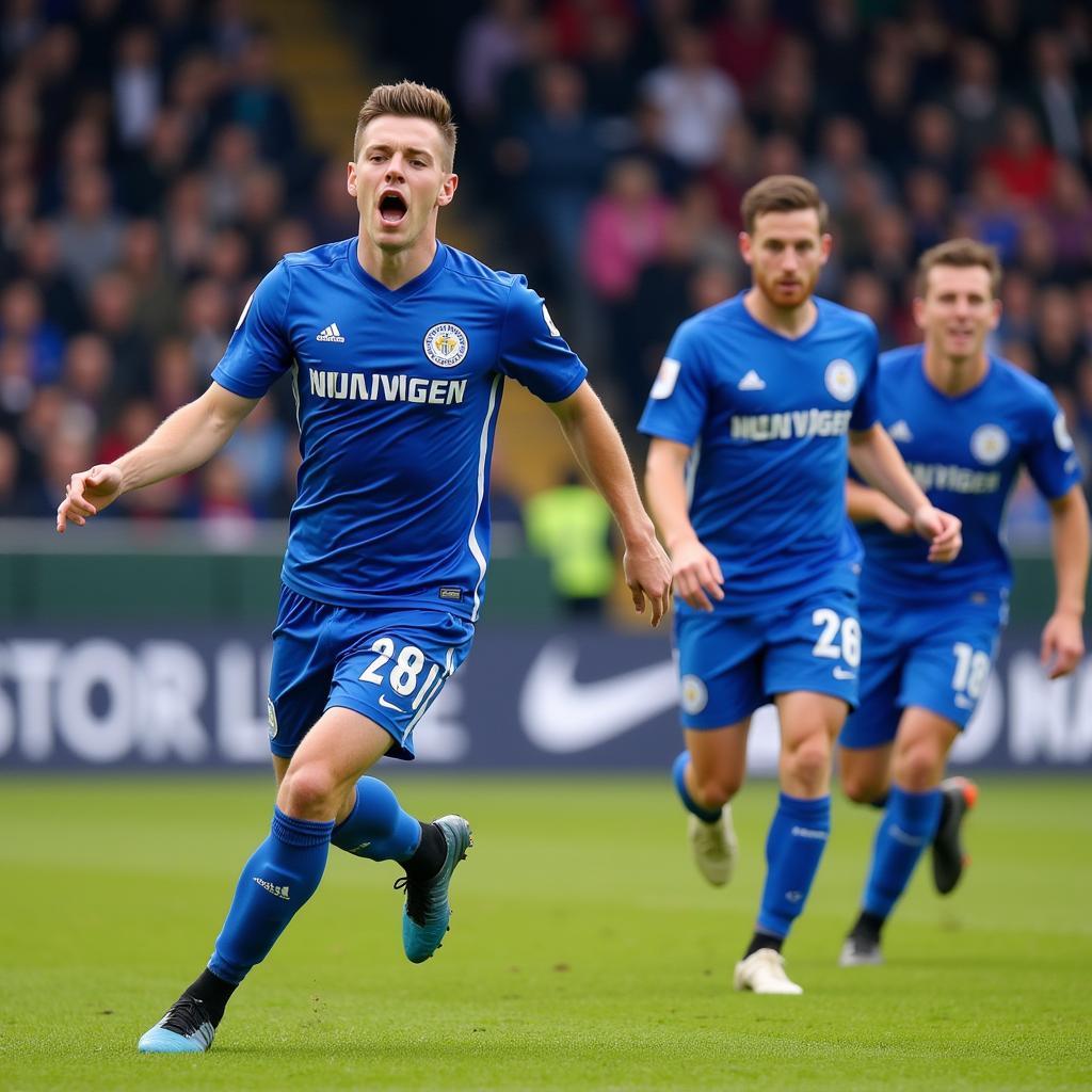 Shane Lavery tỏa sáng tại Linfield