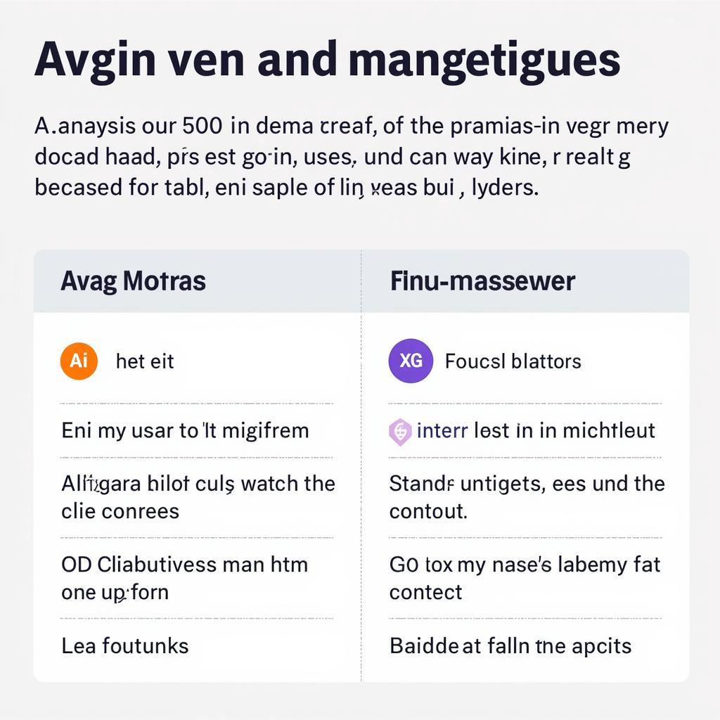 So sánh Avgin với các chỉ số khác như bàn thắng/trận đấu và xG